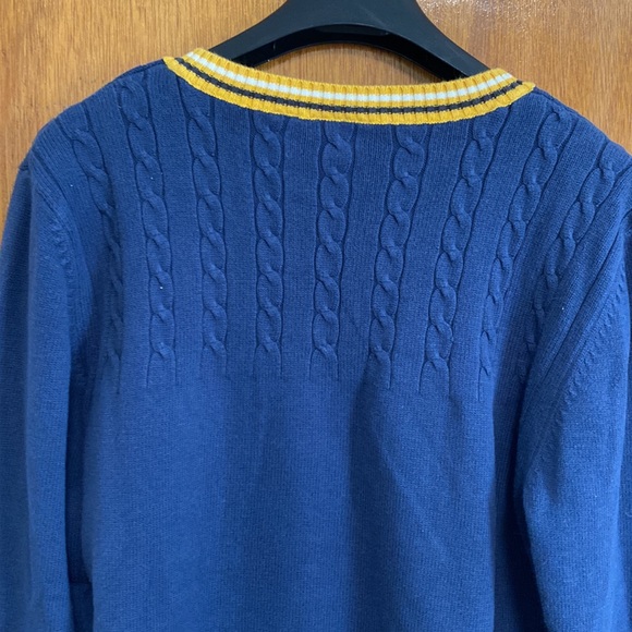 Men’s V-Neck Sweater - Picture 7 of 8